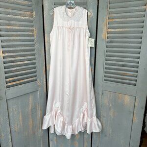 Dior Junior Girl's Vintage Nightgown Pink Sz 12